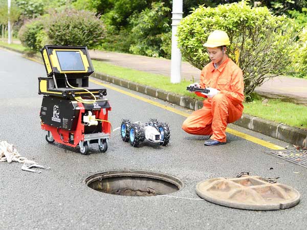 云梦管道机器人检测